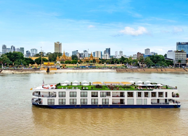 RV Mekong Discovery Cruise 8 days 7 nights from Saigon to Siem Reap