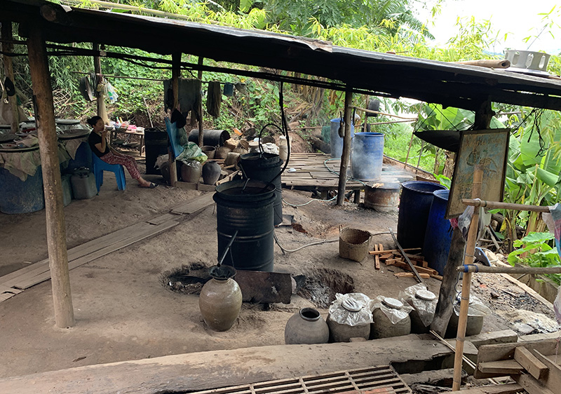 Vodka making