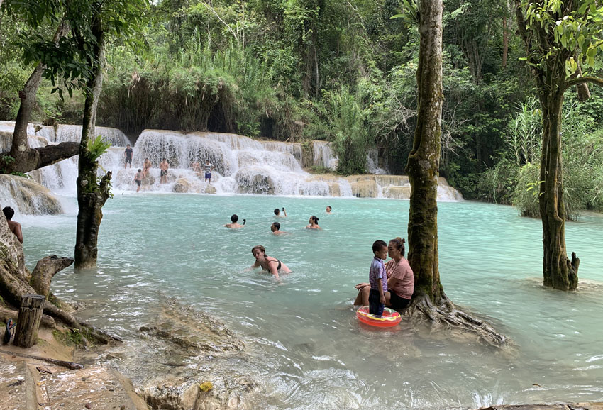 Kuangsi Waterfall
