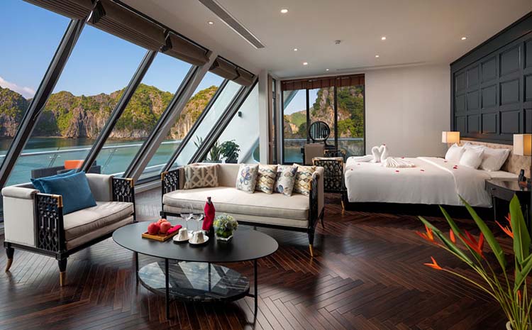 Presdent Suite on Stellar of the Seas Cruise Lan Ha Bay