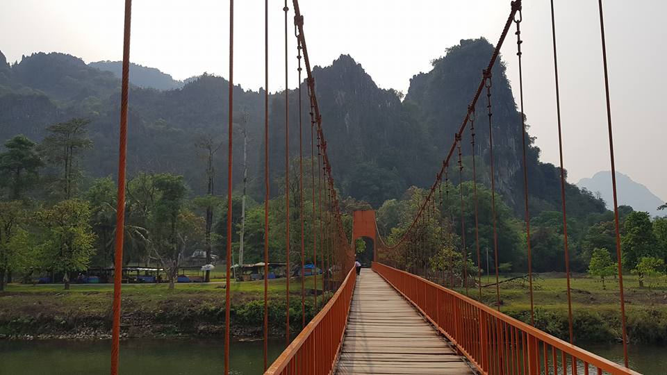 way to Tham Chang cave