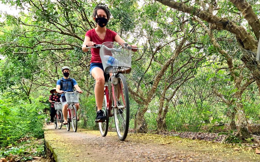 Cycling in Vinh Long