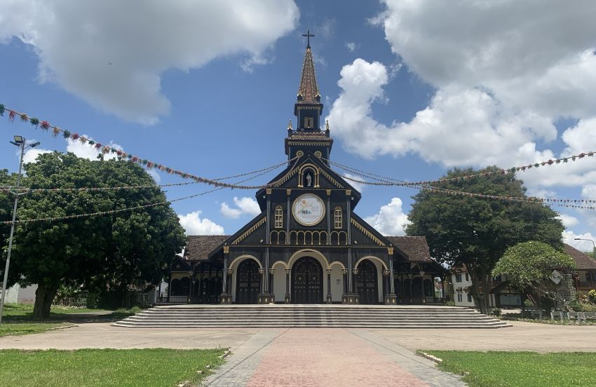 Wooden Church in Kon Tum