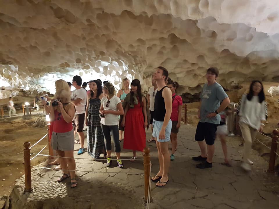 Cave in Halong Bay