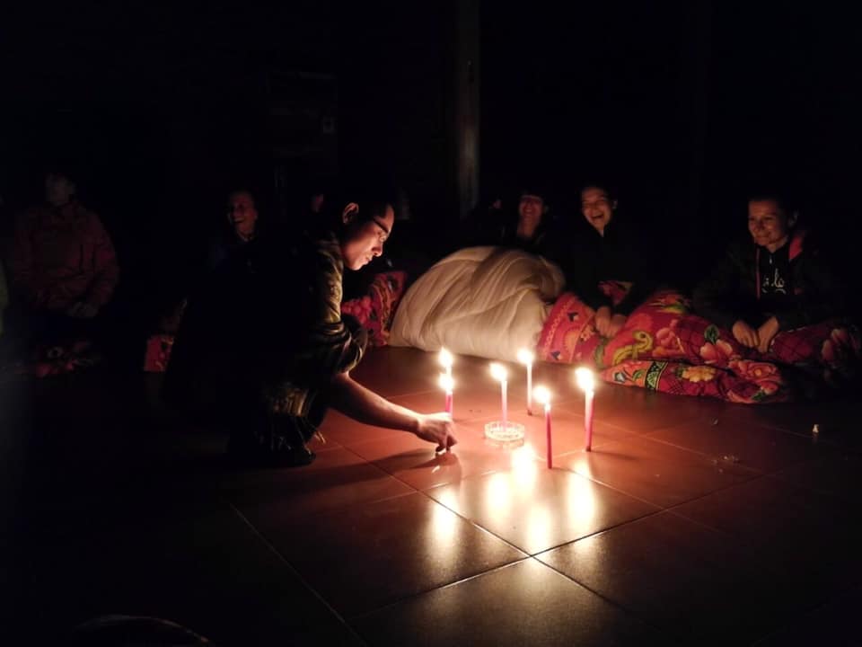 Sleeping in Homestay