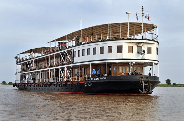 RV Mekong Pandaw upstream Saigon to Siem Reap 8days