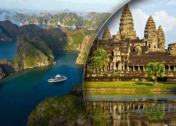 Halong Bay and Angkor Wat