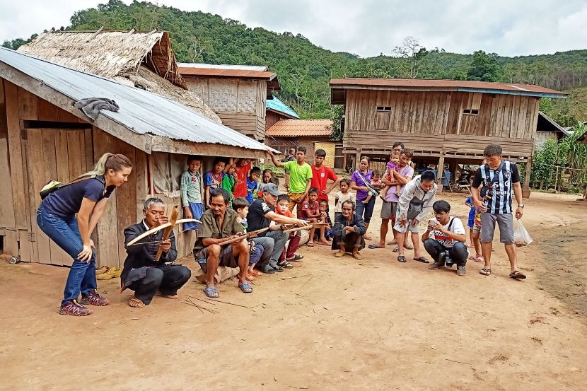 Hill tribe village