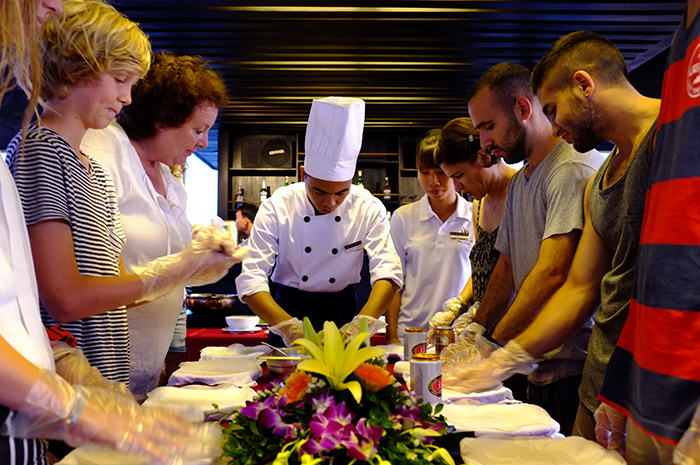 Cooking Class on Board