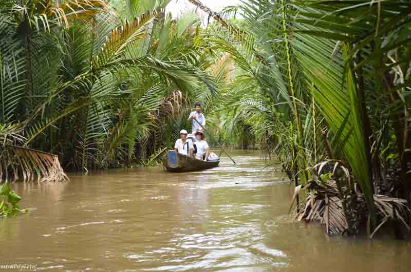 Boat tour in Mekong
