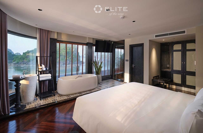Elite Executive Premium Suite - Private Large Terrace & Ocean View Bathtub