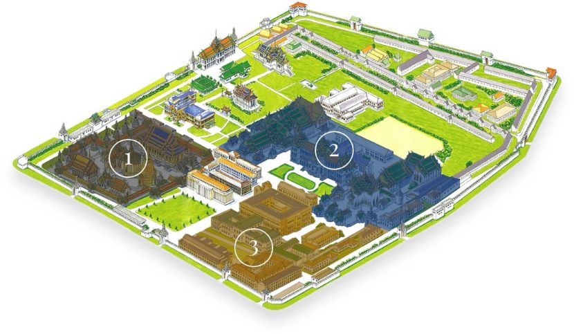 Plan of Grand Palace