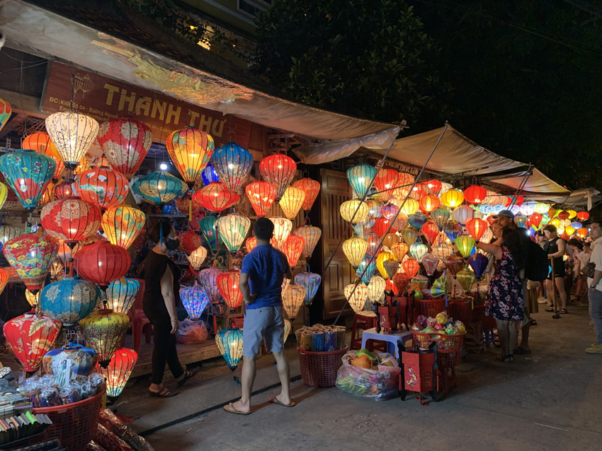 Lantern shop in Hoi An